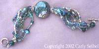 LuBelle Beads-Unique Crackled Polymer Clay Bead
